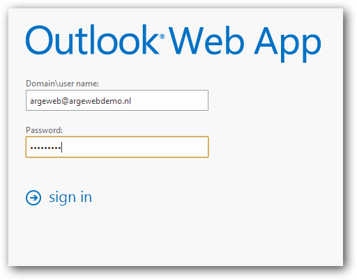 Outlook web app переадресация